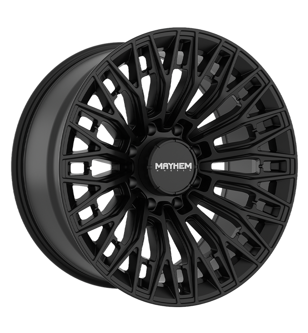 MAYHEM CYCLONE 8121 GLOSS BLACK 20X9 8-180 0MM 124.1MM - 8121-2978GB0
