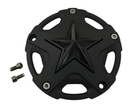 XD827 MATTE BLK CAP W/ GLOSS BLACK STAR - 827CAPMB-GB