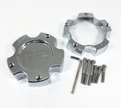 HLO CAP HE835 CHROME W/SPACER 5X135/5.5 - 835B5139