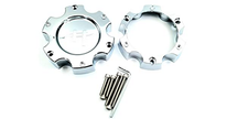 HLO CAP HE835 CHROME W/SPACER 6X135/5.5 - 835B6139
