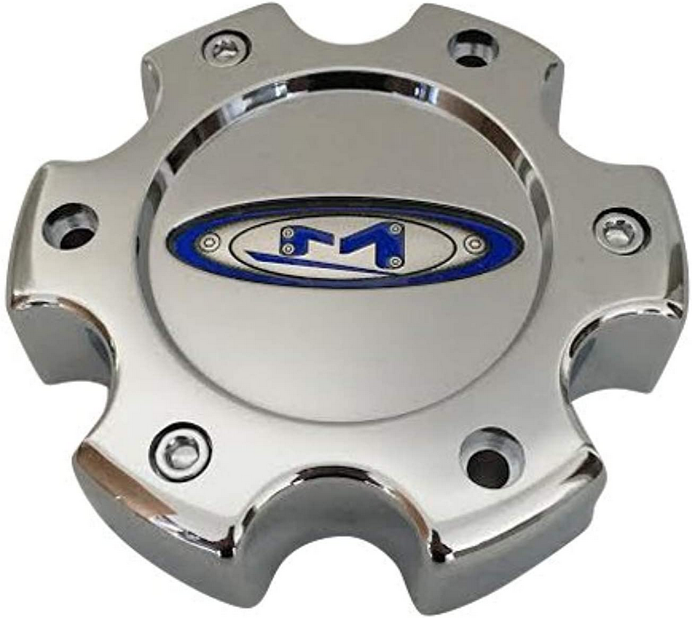 MO951 CAP BLK 6X135 +18 - BLUE OVAL LOGO - 845L1402S0