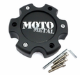 MOTO CAP MATTE BLACK 6X135 - NEW LOGO - 845L1402S2