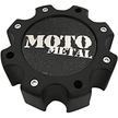 MOTO CAP MATTE BLACK 8 LUG - NEW LOGO - 845L172S2