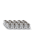 12x1.25 Open End Spline 5 Lug 0.87' Zinc 20 lugs/ 1 key