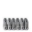 14x2.0 Closed End (Long)Spline 6 Lug 2.00' Chrome 24 lugs/ 1 key