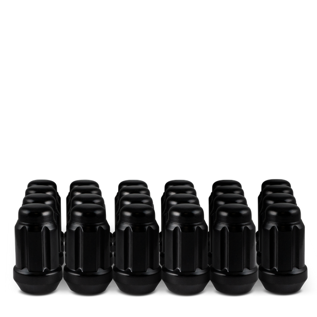 1/2" Closed End Spline 6 Lug 1.38" Black 23 Lugs, 1 Key - 8740K6-B