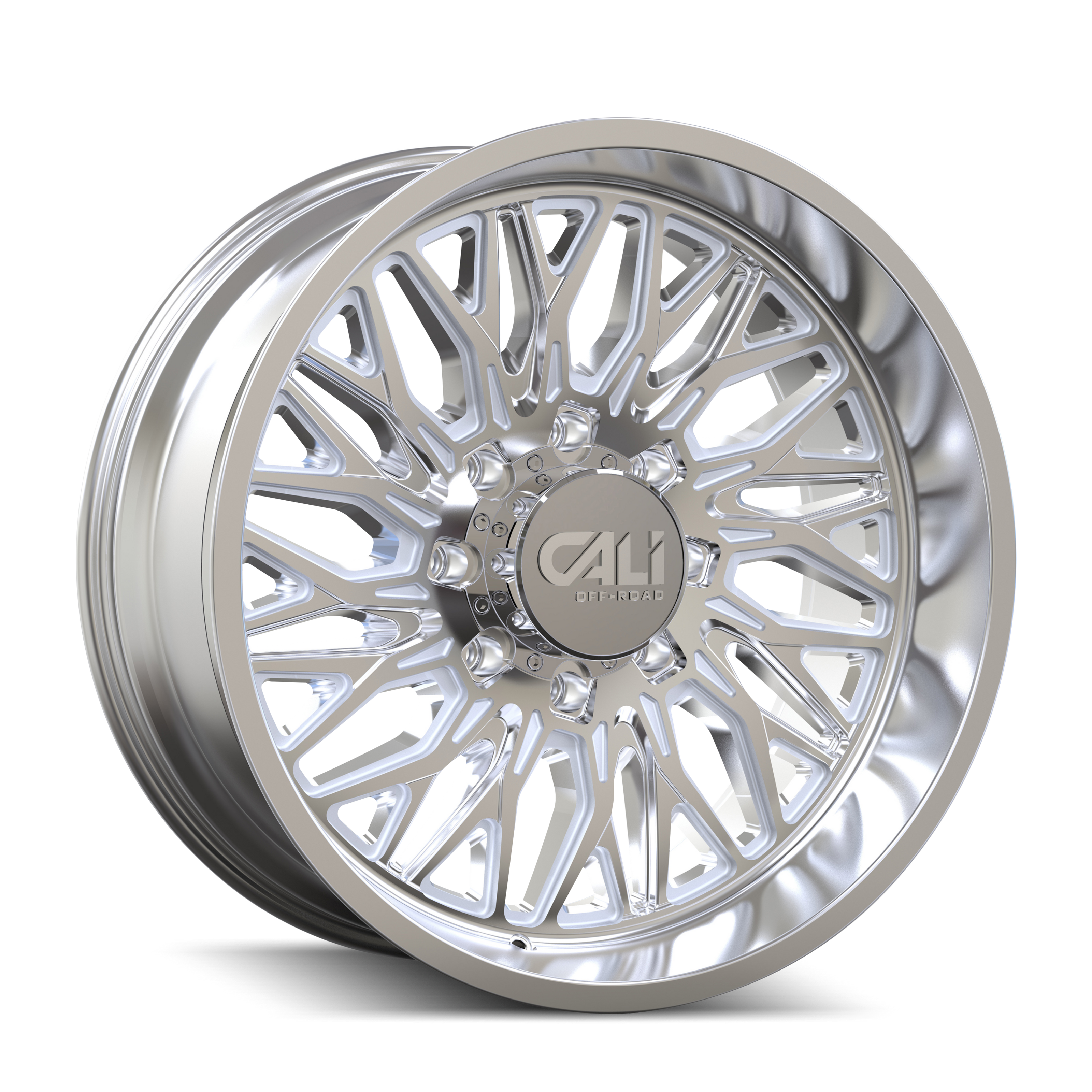 CALI CRUSHER 9118 POLISHED 22X10 8-165.1 -19MM 130.8MM