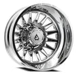 ARENA 24x8.25 DUALLY RIVAL REAR 10x225  -222 -4.04 170.13 MILLED AND POLISHED  - A1102482A9N22217