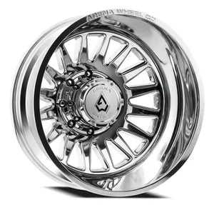 ARENA 24x8.25 DUALLY RIVAL REAR 8x210  -244 -4.89 154.29 MILLED AND POLISHED  - A110248293N24417