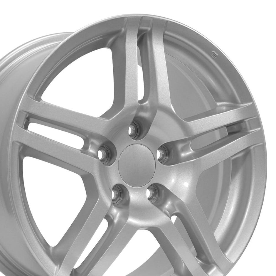 OE Wheels 17" Replica AC04 fits Acura TL 17x8 Silver - AC04-17080-5450-45S