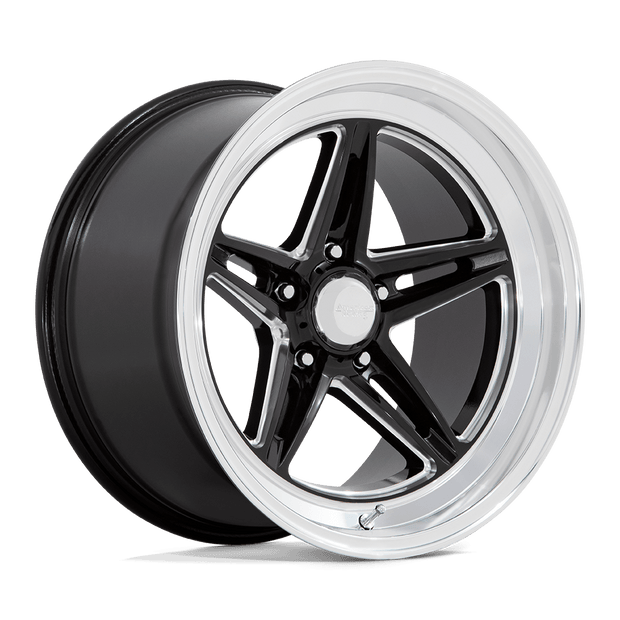 American Racing Vintage VN514 Groove 18x8 5x120.65 G-BLK-MILL-DIA-LP - VN514BE18803400