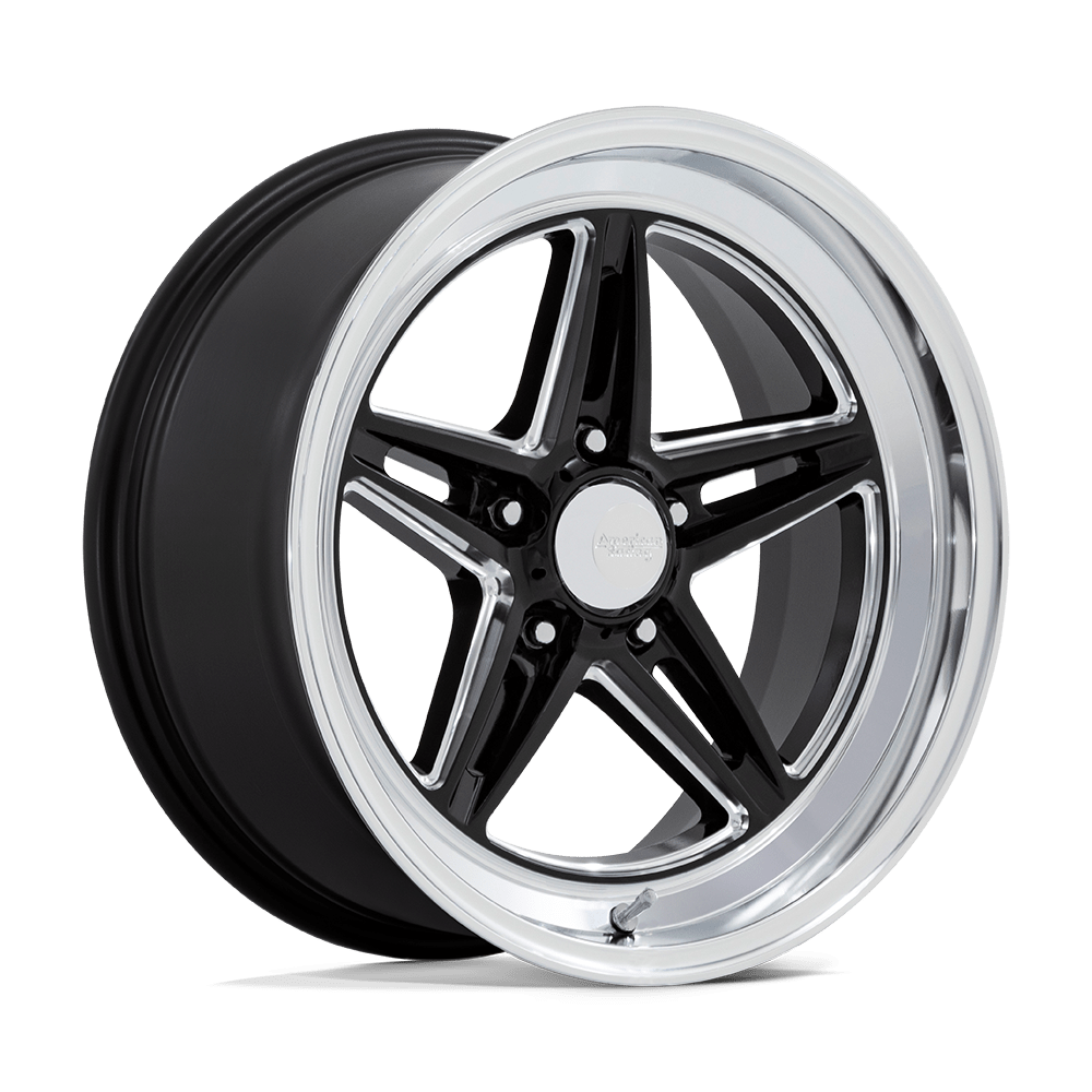 American Racing Vintage VN514 Groove 20x10 5x127 G-BLK-MILL-DIA-LP - VN514BE20105020N