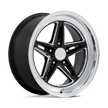 American Racing Vintage VN514 Groove 20x10 5x127 G-BLK-MILL-DIA-LP - VN514BE20105020N
