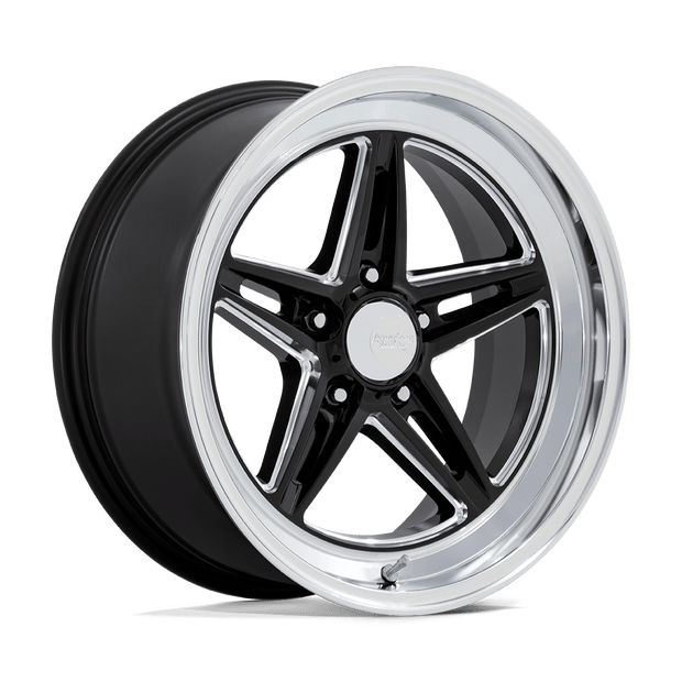 American Racing Vintage VN514 Groove 20x10 5x127 G-BLK-MILL-DIA-LP - VN514BE20105020N