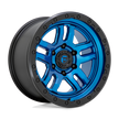 Fuel 1PC D790 Ammo 17x9 6x139.7 BLUE BLK-LP - D79017908445