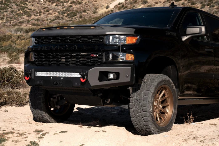 2019-2022 CHEVROLET SILVERADO 1500 AMBUSH FRONT BUMPER (NON-WINCH) - GM-19344