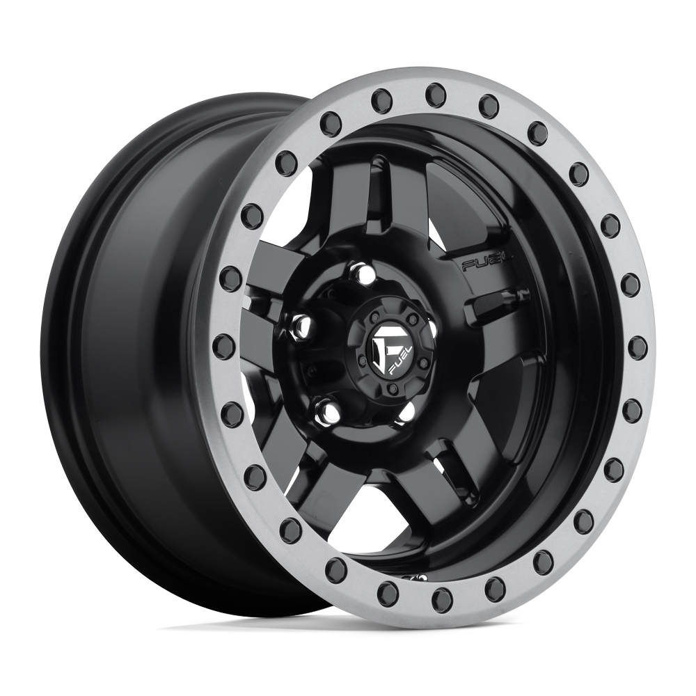 Fuel 1PC D557 Anza 15x8 5x114.3 MT-BLK-GBR - D55715806537