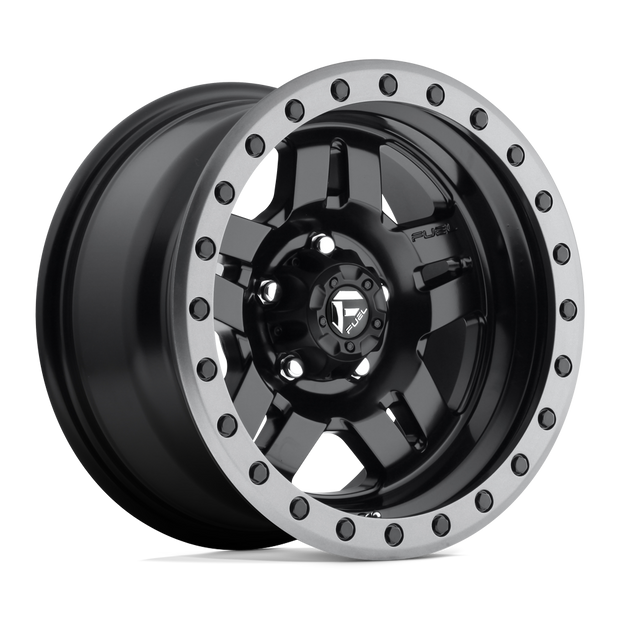 Fuel 1PC D557 Anza 15x8 5x114.3 MT-BLK-GBR - D55715806537
