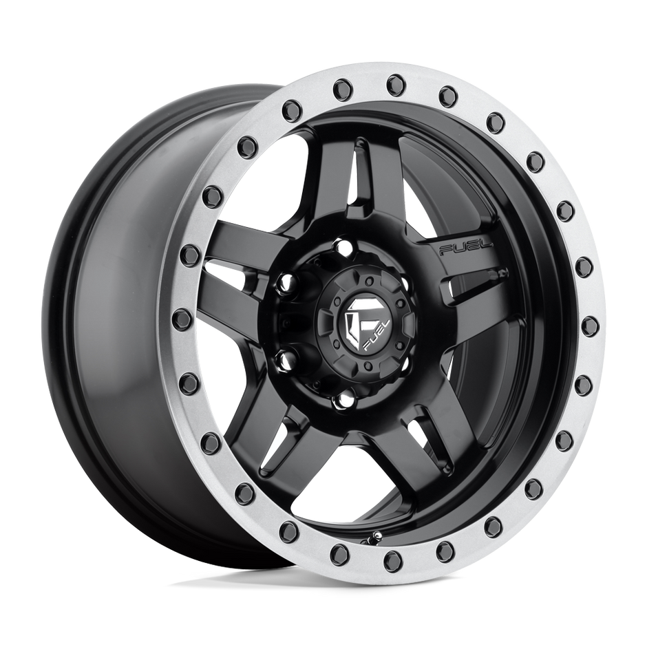 Fuel 1PC D557 Anza 17x8.5 5x127 MT-BLK-GBR - D55717857345