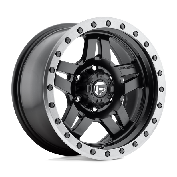 Fuel 1PC D557 Anza 17x8.5 5x127 MT-BLK-GBR - D55717857345