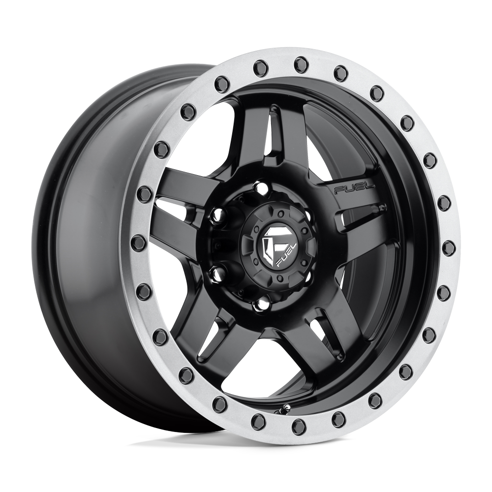 Fuel 1PC D557 Anza 17x8.5 6x139.7 MT-BLK-GBR - D55717858345