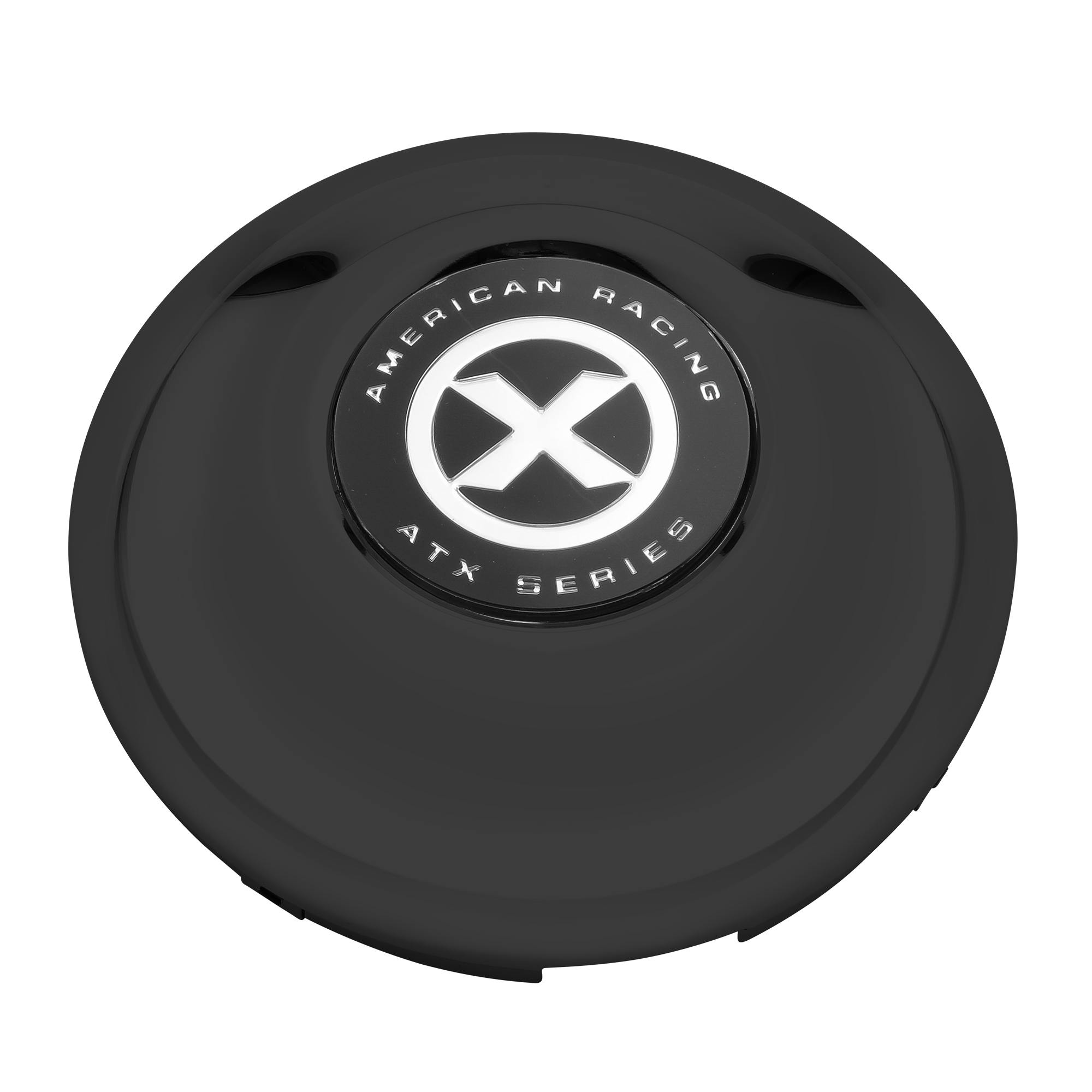 ATX FRONT SNAP IN 4 TAB CAP BLACK - AO1900201B