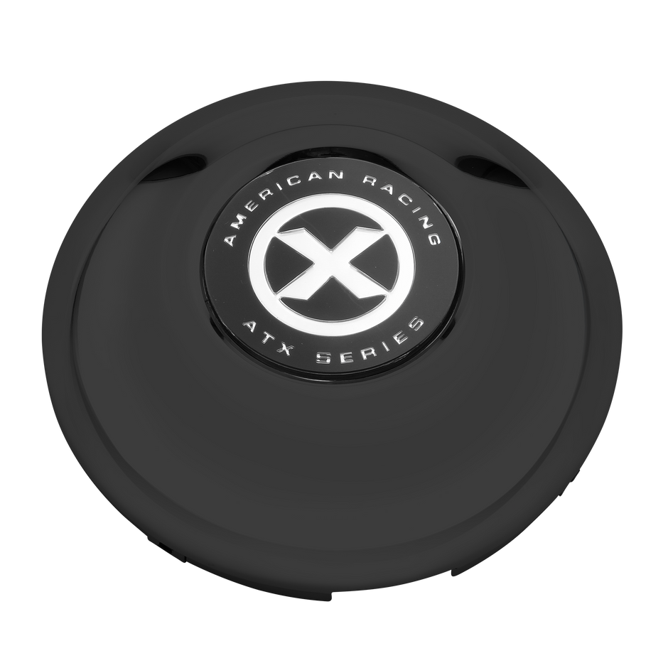 ATX FRONT SNAP IN 4 TAB CAP BLACK - AO1900201B
