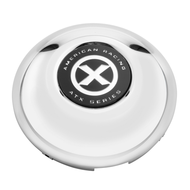 ATX FRONT SNAP IN 4 TAB CAP CHROME - AO1900201