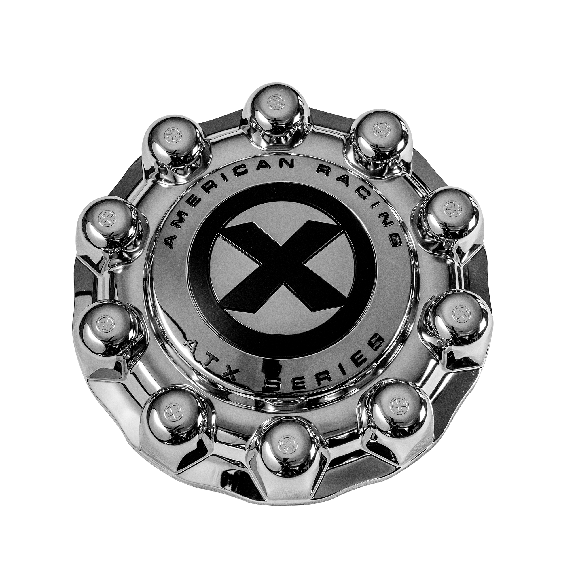 ATX FULL FRONT SNAP ON  CAP COVER CHROME - AO1900401