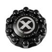 ATX FULL FRONT SNAP ON  CAP COVER BLACK - AO1900401B