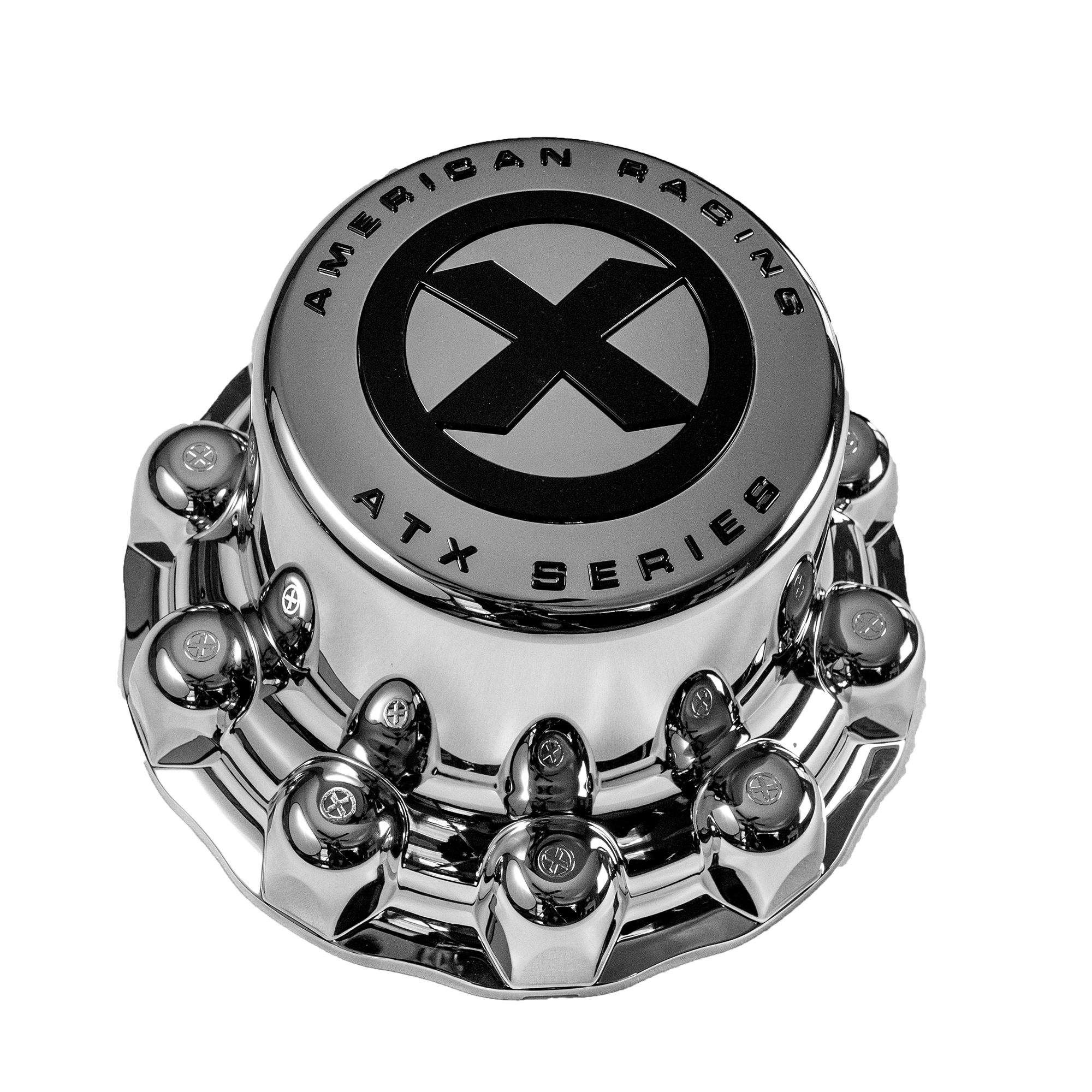 ATX FULL REAR SNAP ON  CAP COVER CHROME - AO1900402