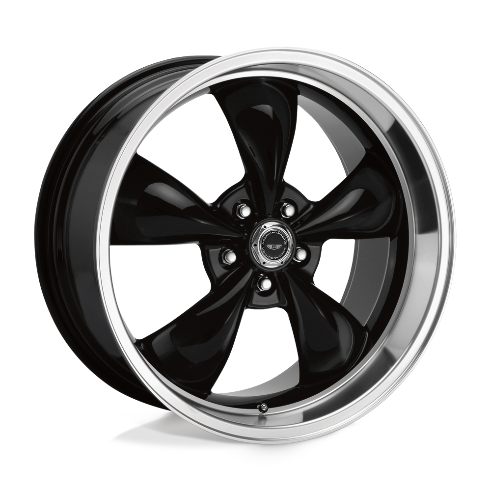 American Racing AR105 Torq Thrust M 17x9 5x120.65 G-BLK MACH-LP - AR105M7961B