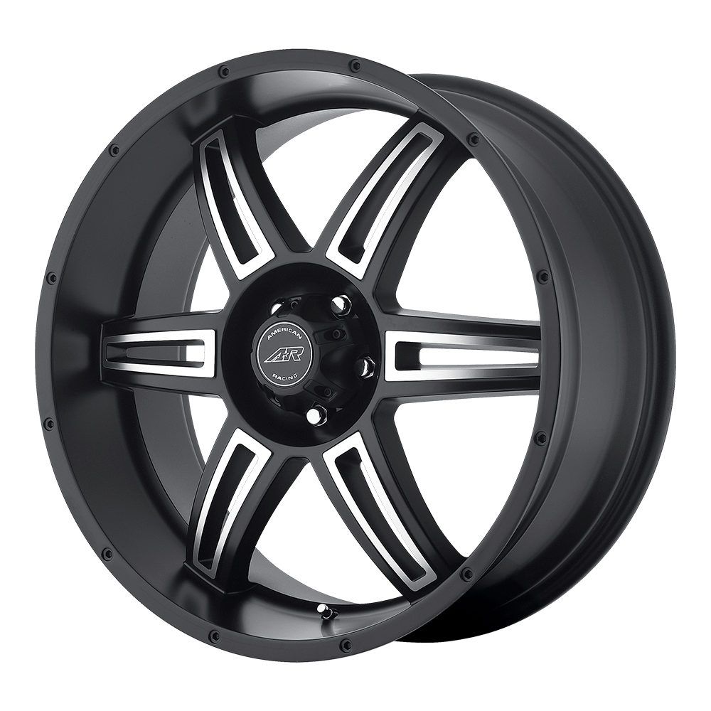 American Racing AR890 22x9.5 6x139.7 S-BLK MACH - AR89022968735