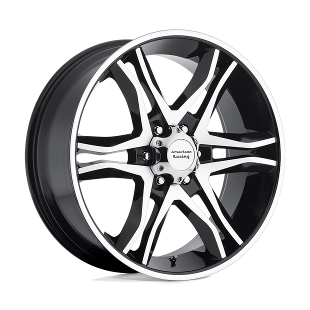 American Racing AR893 Mainline 17x8 5x114.3 G-BLK MACH - AR89378012325