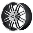 American Racing AR901 20x9 6x139.7 S-BLK MACH - AR90129060520