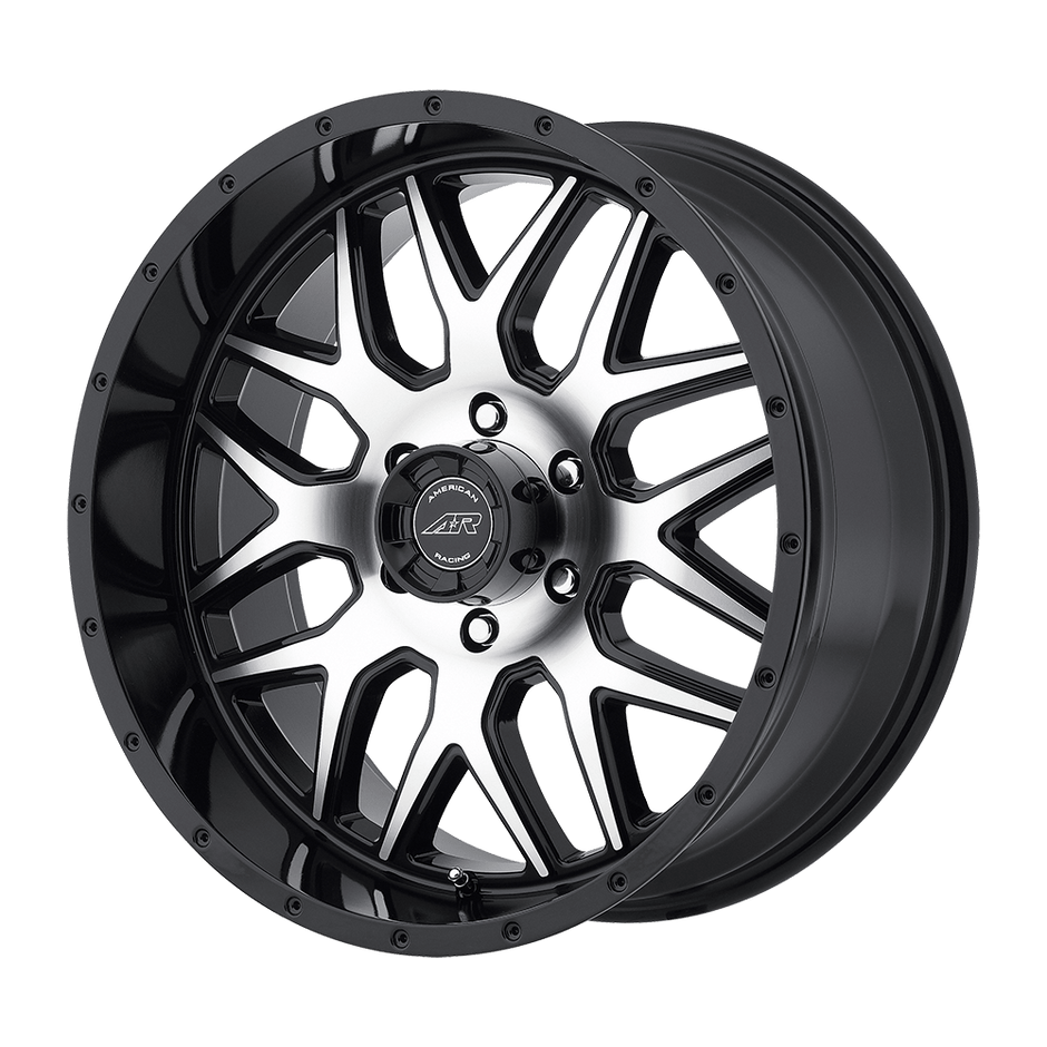 American Racing AR910 20x9 6x139.7 G-BLK MACH - AR91029068318
