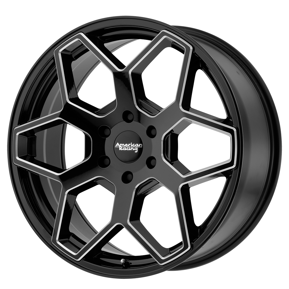 American Racing AR916 20x8.5 6x139.7 GL-BLK-MIL - AR91628568315