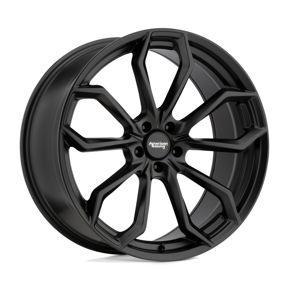 American Racing AR932 Splitter 20x10.5 5x120 S-BLK - AR93220552740