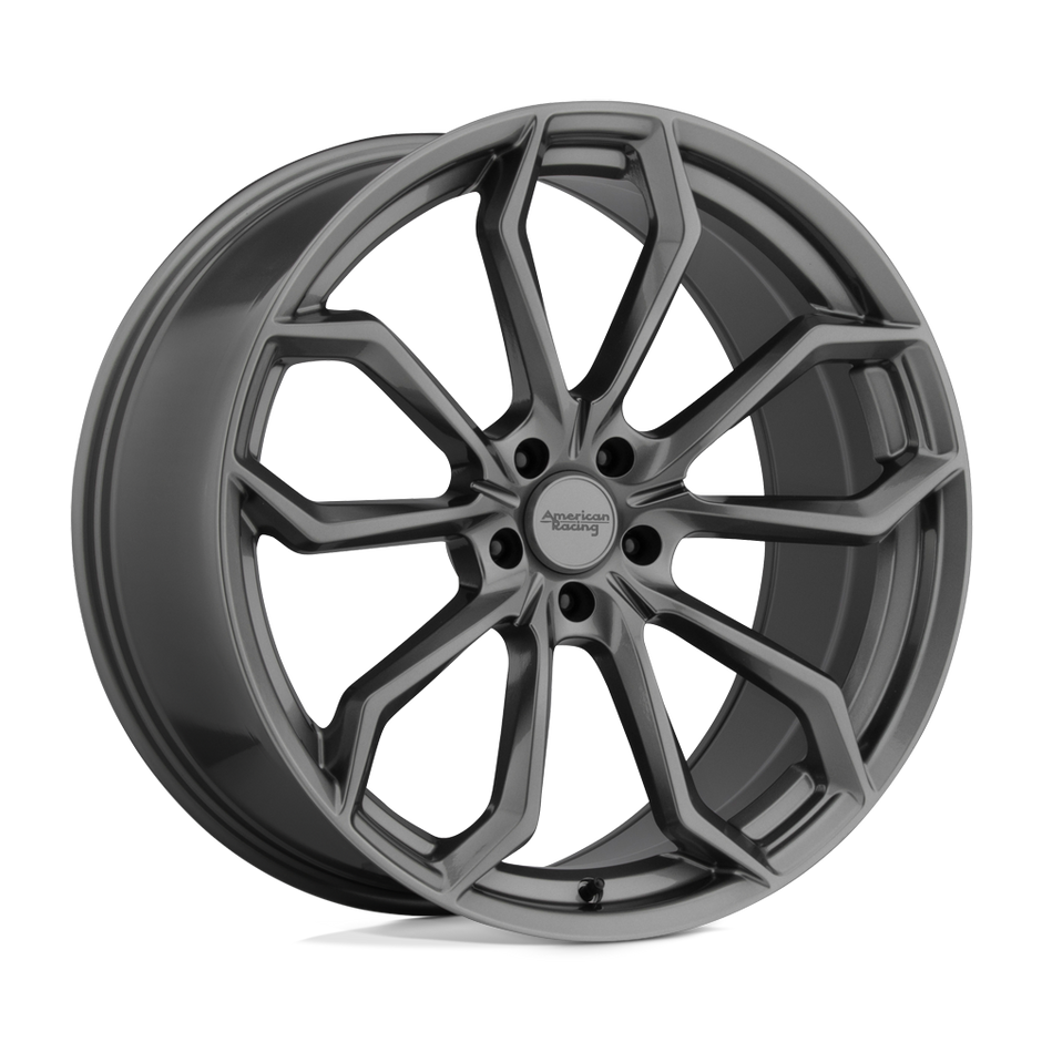 American Racing AR932 Splitter 22x10.5 5x120 GRAPHITE - AR93222552940