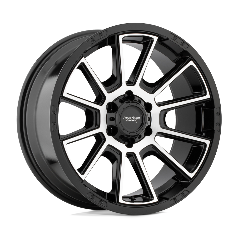 American Racing AR933 Intake 20x9 6x139.7 G-BLK MACH - AR93329068500