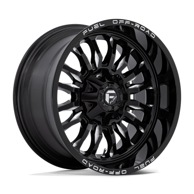 Fuel 1PC D795 Arc 20x10 6x135/6x139.7 G-BLK-MILL - D79520009847
