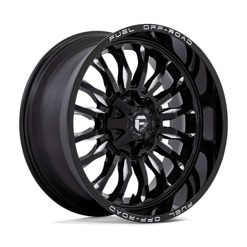 Fuel 1PC D795 Arc 22x10 6x135/6x139.7 G-BLK-MILL - D79522009847