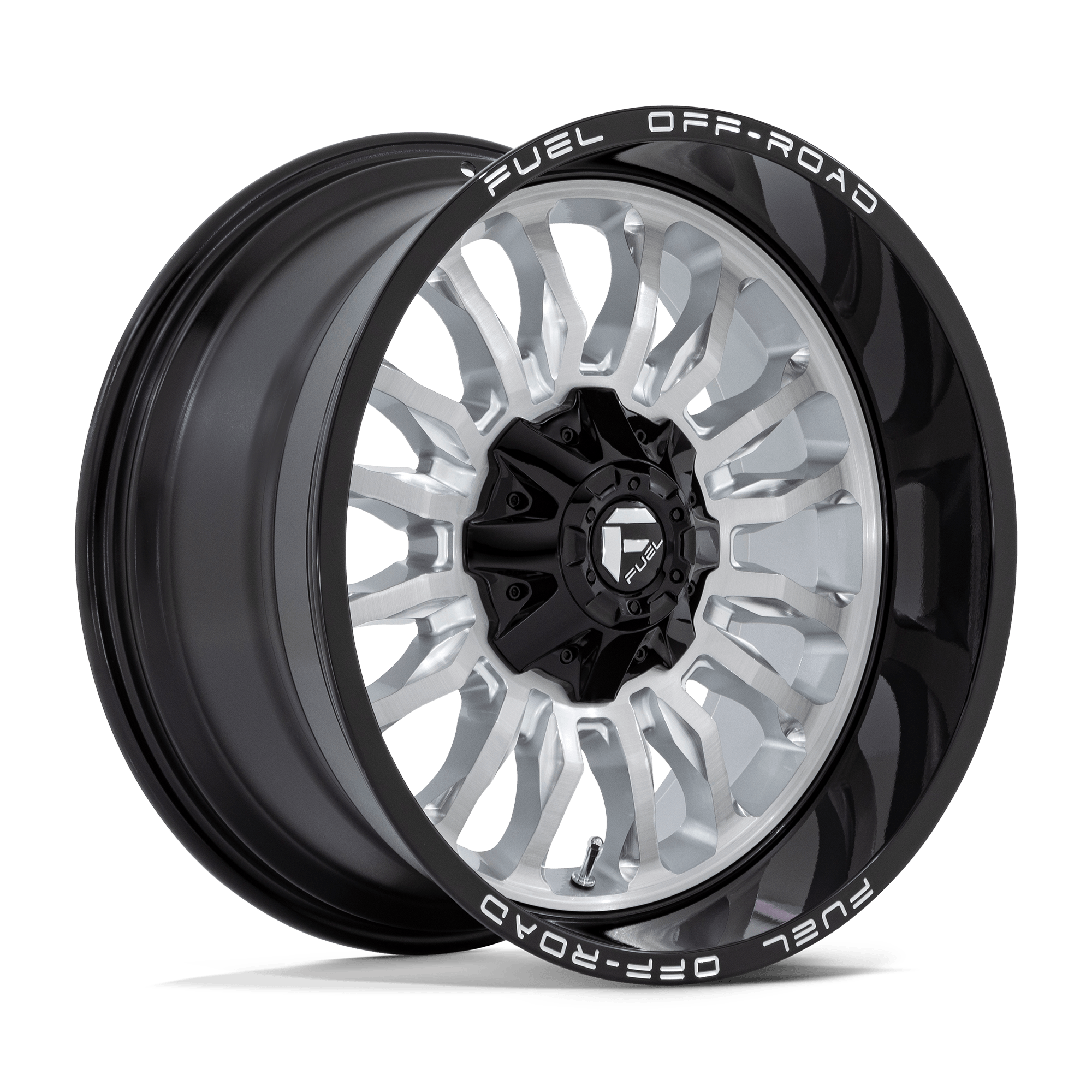 Fuel 1PC D798 Arc 20x10 6x135/6x139.7 SLVR-BRSH BLK-LP - D79820009847