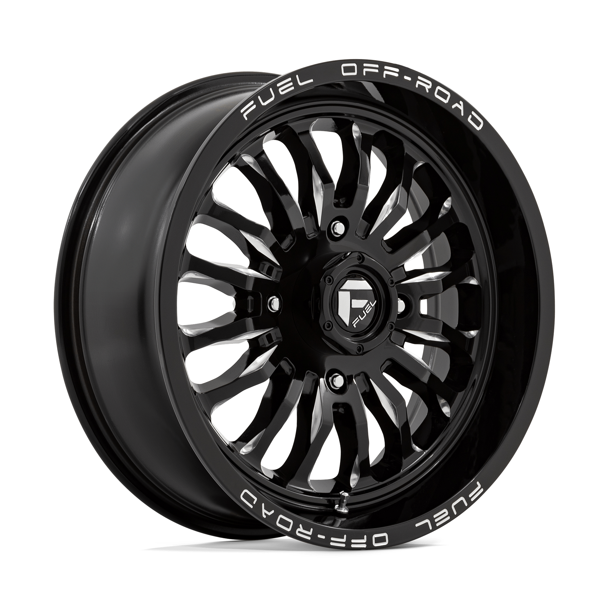 Fuel UTV D821 Arc UTV 18x7 4x156 G-BLK MILL - D8211870A544