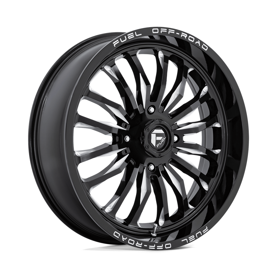 Fuel UTV D821 Arc UTV 22x7 4x156 G-BLK MILL - D8212270A544
