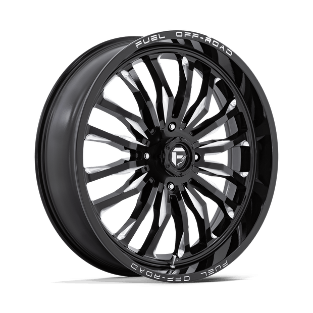 Fuel UTV D821 Arc UTV 24x7 4x137 G-BLK MILL - D8212470A644