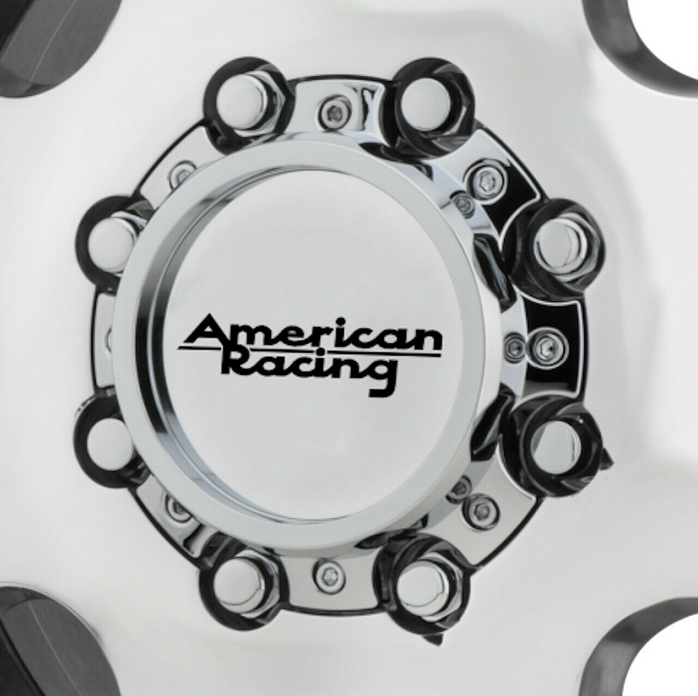 AR DUALLY FRONT CAP 8X6.5/170 - CHROME - ARCAPBF-CH