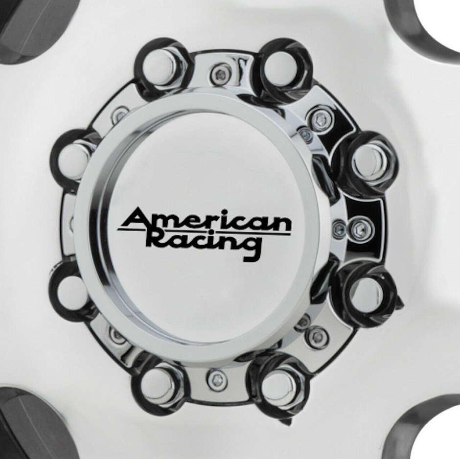 AR DUALLY FRONT CAP 8X6.5/170 - CHROME - ARCAPBF-CH