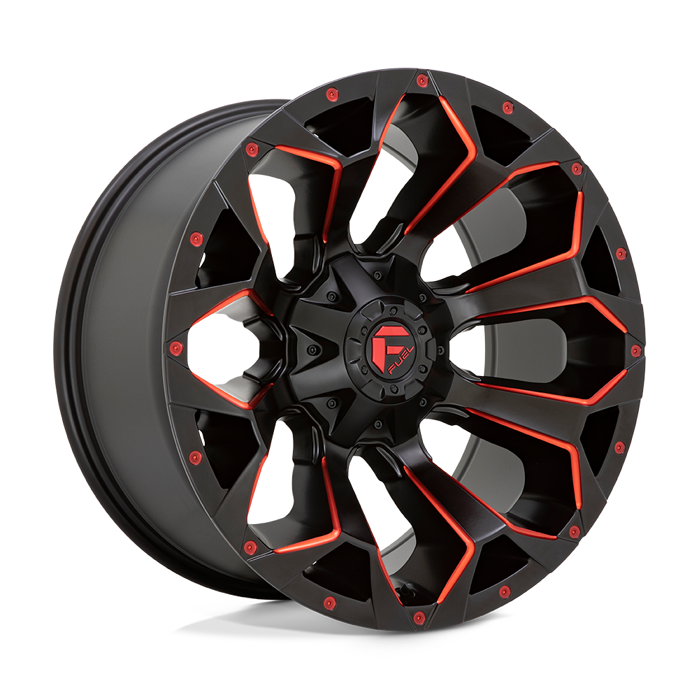 Fuel 1PC D787 Assault 17x9 5x114.3/5x127 M-BLK RD-MILL - D78717902650
