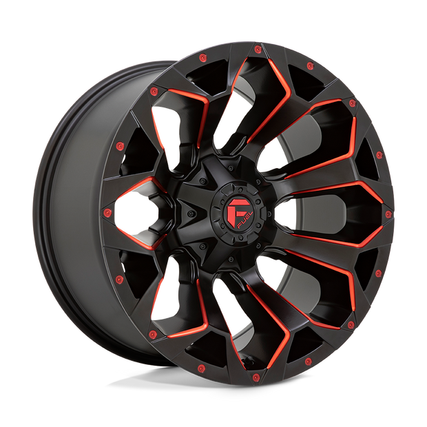 Fuel 1PC D787 Assault 17x8.5 5x114.3/5x127 M-BLK RD-MILL - D78717852652